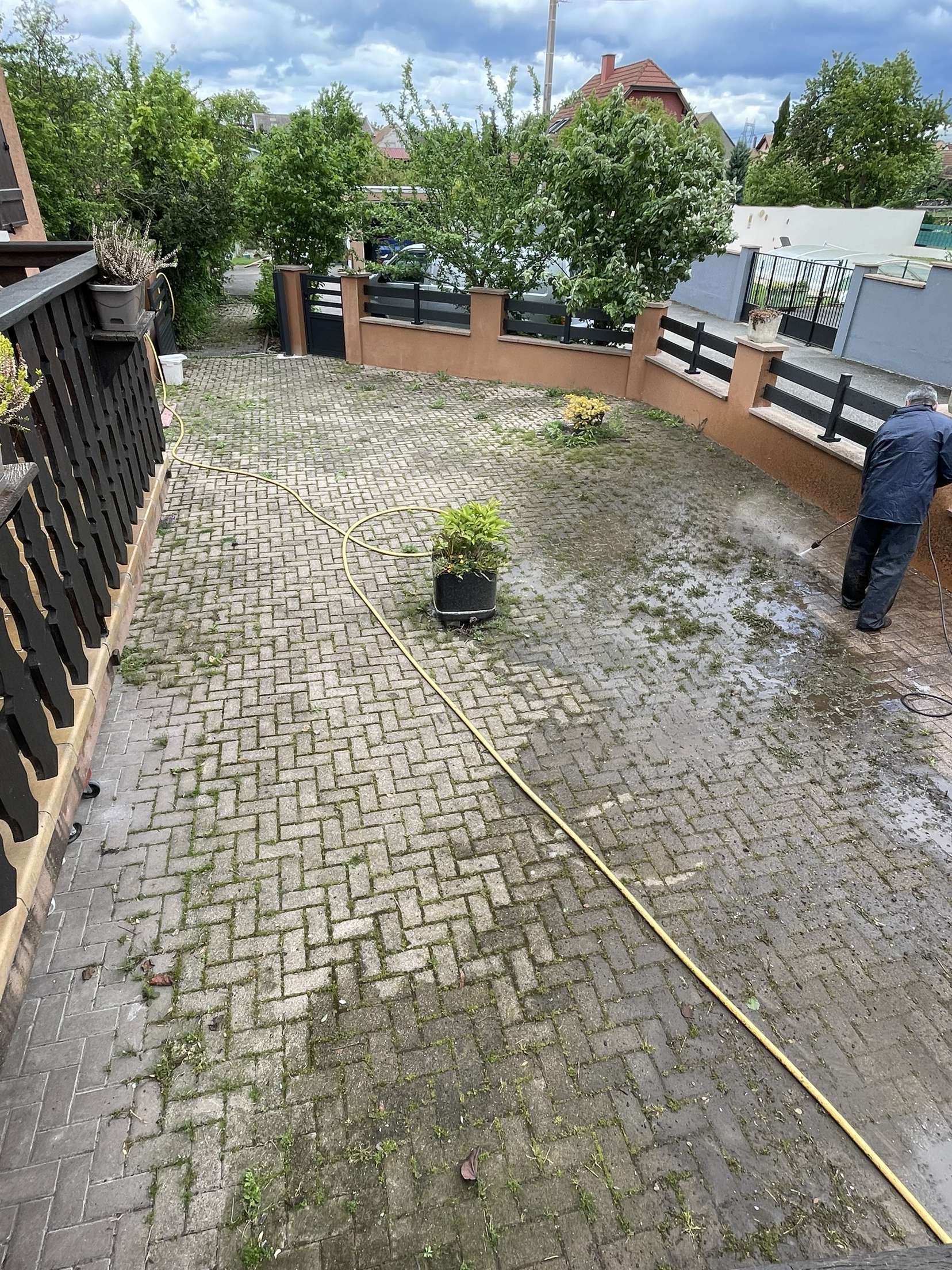 Nettoyage dallage Toiture Cleaning